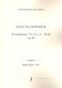 Sinfonie d-Moll Nr.2 op.49 fr Orchester Studienpartitur