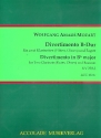5 Divertimenti Nr.3 fr 2 Klarinetten (Flte, Klarinette, Fagott) und Fagott Partitur und Stimmen
