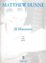 20 Miniatures (+CD) for guitar