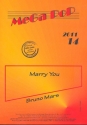 Marry You: fr Keyboard (en) (mit Text und Akkorden)