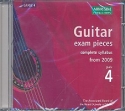 Guitar Exam Pieces Grade 4 CD complete Syllabus 2009