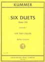 6 Duets op.156 vol.1 (nos.1-3) for 2 cellos score