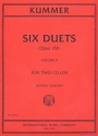 6 Duets op.156 vol.2 (nos.4-6) for 2 cellos score
