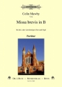 Missa brevis in B fr gem Chor und Orgel Partitur