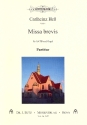 Missa brevis fr gem Chor und Orgel Partitur