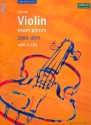 Selected Violin Exam Pieces Grade 7 (+2CD's) 2008-2011