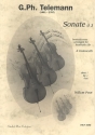 Sonate à 3 für 3 Violoncelli Partitur und Stimmen