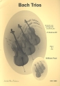 Bach Trios fr 3 Violoncelli Partitur und Stimmen