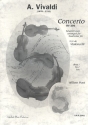Konzert RV399 fr Violoncello und Orchester fr 5 Violoncelli (1+4) Partitur und Stimmen