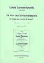 29 Vor- und Zwischenspiele fr Orgel