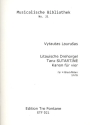 Litauische Drehorgel, Tanz Sutartin und Kanon fr vier fr 4 Blockflten (SATB)