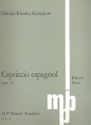 Capriccio espagnol op.34 fr Klavier
