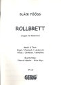 Rollbrett fr Mnnerchor a cappella Partitur