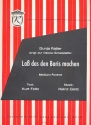 Lass das den Boris machen: Einzelausgabe Gesang und Klavier