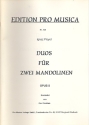 Duos op.8 fr 2 Mandolinen