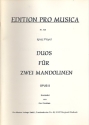 Duos op.8 fr 2 Mandolinen