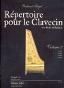 Rprtoire pour le clavecin vol.2 (dt/en/frz/sp)