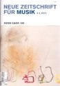 Neue Zeitschrift fr Musik 2/2012 John Cage 100