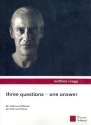 Three questions one answer fr Violine und Klavier