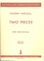 2 Pieces for orchestra study score