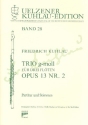 Trio g-Moll op.13,2 fr 3 Flten Partitur und Stimmen