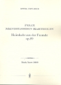 Die Heimkehr aus der Fremde op.89 fr Soli, gem Chor und Orchester Studienpartitur