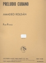 Preludio Cubano  para piano