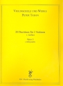 Schule op.3 - 20 Duettinos 1. Griffart fr 2 Violinen Spielpartitur