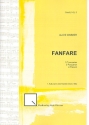 Fanfare fr 3 Trompeten, 3 Posaunen und 4 Pauken Partitur und Stimmen