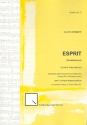 Esprit fr Blasorchester Partitur