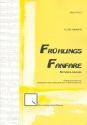 Frhlings-Fanfare op.97 fr Blasorchester Partitur
