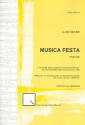Musica festa op.12 fr Blasorchester Partitur (Direktion)
