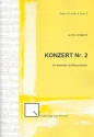 Konzert Nr.2 op.51 fr Klarinette und Blasorchester Partitur