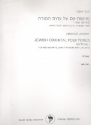 Jewish Oriental Folk Tunes Suite no.1 for 2 trumpets, horn in F, trombone and tuba score and parts