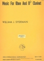 Music for oboe and clarinet score and oboe part