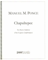 Chapultepec fr Orchester Partitur