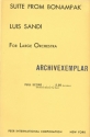 Suite from Bonampak for orchestra score