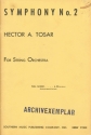 Symphony no.2 for string orchestra score