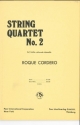 String Quartet no.2 for 2 violins, viola and violoncello study score