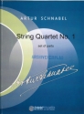 String quartet no.1 for 2 violins, viola and violoncello parts