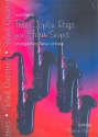 Three Joplin Rags fr 4 Saxophone ( Ensemble) Partitur und Stimmen