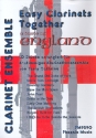 A Taste og England fr 4 Klarinetten (Ensemble) Partitur und Stimmen