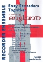 A Taste of England fr 4 Blockflten (Ensemble) Partitur und Stimmen