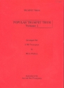 Popular Trumpet Trios Vol. 1 for 3 trumpets score and parts