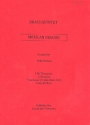 Mexican reaggae for brass quintet