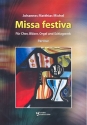 Missa festiva  fr gem Chor, Blser, Orgel und Schlagwerk Partitur