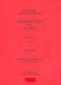 3 Sketches for 4 flutes score and parts