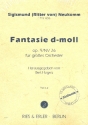Fantasie d-Moll op.9 NV26 für großes Orchester Partitur