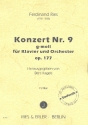 Konzert g-Moll Nr.9 op.177 fr Klavier und Orchester