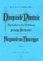 Dionysische Phantasie fr groes Orchester Partitur (1896/1897)